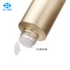 120ml toner garrafa de água esfoliante transparente garrafa galvanizada prata tampa pele rejuvenescimento claro e claro orvalho cintilante garrafa cilíndrica