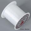Colar de linha de pesca transparente invisível feito à mão com contas, corrente de clavícula faça você mesmo, colar feito em casa, pingente, cordão, acessórios de joias