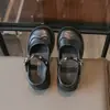 Zapatos de Princesa Estilo Británico para Niñas Zapatos Pequeños de Cuero para Niños 2026 Nuevos Zapatos Mary Jane Primavera/Otoño Zapatos de Rendimiento Antideslizantes Zapatos de Una Sola Pieza