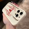 Engraçado Red Spider Apple 15 Anti-queda Capa de telefone 13/iPhone14pro Silicone 12/11/xr Feminino 78p