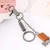 Punk Factory Direct Homens Retrô Cowhide Keychain liga martelo pingente mochila decorativa Pingente