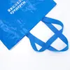 Bolsa de Palha Tecida Grande Capacidade Impermeável Laminada Personalizada para Compras de Roupas, Armazenamento de Presentes e Impressão de Logo