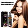 Eelhoe Spray para el Cabello de Cebolla y Romero Hidratante Cuero Cabelludo Brillo Suave Cuidado del Cabello en Spray