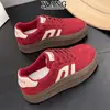 Em Estoque~Mais Vendidos Sapatos de Treino Alemães com Cadarço em Couro Genuíno 2026 Outono/Inverno Novo Estilo Versátil Casual Sapatos Esportivos para Estudantes Crianças