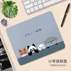 Vendas Diretas da Fábrica Pequeno Quadrado Estilo Desenho Animado Escritório Antiderrapante Tapete de Mesa Precisão Borda Travada Popular Mouse Pad de Alto Valor