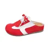 Meias Pantufas Fechadas na Ponta, com Solado Grosso e que Aumentam a Altura para Mulheres, Novos Tênis de Treino Amarelos Estilo Alemão Primavera/Verão 2026, Sandálias Super Populares Estilo Birkenstock