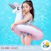 Flotador para Adultos, Para Tomar Fotos de Celebridades de Internet, Flamenco para Niños, Caballo de Princesa, Antivuelco, Equipo de Natación para Principiantes