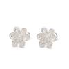S999 Moda Viajero Planta Flor de Loto Arete Elegante Elegante Joyería para Orejas