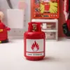 Lámpara de Mesa Extintor Infantil Transfronterizo Carga USB Portalápices Sacapuntas Luz Nocturna LED Regalo de Educación contra Incendios para Estudiantes