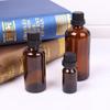 Garrafa de óleo essencial cor de chá frasco novo 10ml20ml30ml garrafa de óleo essencial garrafa de vidro cor de chá saco cosmético