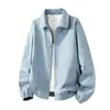 Chaqueta de cuero de estilo americano de moda 2026 para hombre, corte holgado, versátil, casual, elegante y con un toque de alta gama, adecuada para primavera y otoño
