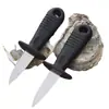 Cuchillo para ostras abridor de conchas cuchillo para mariscos cuchillo profesional multiusos para abrir ostras cuchillo para abrir ostras grueso cuchillo pequeño para abrir vieiras