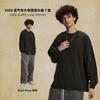 Nova Camiseta Longa Masculina da Marca Americana Tendência 2026, Solta, Respirável, Waffle 330g, Casual