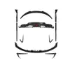 Adecuado para Tesla MODEL3 con labio trasero ligero Modelo3 a pala frontal Turbo faldón lateral cola cuchilla de viento delantera