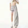 2026 Primavera/Otoño Nuevo Diseño de Pliegues al Aire Libre Sentido de Diseño Versátil Delgado Secado Rápido Suelto Casual Pantalones de Paracaidista