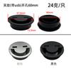 Caixa de Rosqueamento USB de Plástico Dourado Oriental Furo de Rosqueamento Redondo Quadrado Caixa de Rosqueamento Multifuncional de Mesa Caixa de Rosqueamento