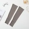 Mangas de Verano de Seda de Hielo con Protección Solar para Mujer, Mangas de Hielo Transpirables de Nailon Anti-UV para Ciclismo y Conducción al Aire Libre, Protección para Brazos al por Mayor