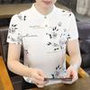 Transfronterizo se puede emitir en nombre de [nuevo] WE25115-P28 camiseta de moda casual de primavera para hombre de manga corta