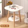 Mesa de Centro Pequena, Mesa Redonda, Sala de Estar, Uso Doméstico, Mesa Lateral Móvel para Sofá, Mesa de Chá para Varanda, Mesa de Cabeceira, Apartamento Pequeno