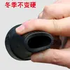 Muletas Reforzadas Resistentes al Desgaste, Cubiertas Antideslizantes, Cabeza y Pies de Goma, Muletas Engrosadas para Ancianos, Muletas, Cubiertas para Pies, Accesorios de Cabeza de Goma