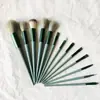 13 pincéis de maquiagem terno saco de pano portátil cabelo macio blush escova sombra escova profissional ferramentas de maquiagem cross-border quente