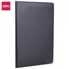 Cuaderno de Oficina Deli Serie 790 Business A4 con Cubierta de Cuero, Cuaderno 16K-48K para Uso de Oficina y Estudiante