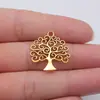 26X26Mm 2.1g Multicor Acessórios DIY Material de Pingente Flores e Árvores Árvore da Vida Pingente
