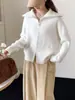 Cárdigan de Punto de Terciopelo de Imitación de Visón con Doble Cremallera 2025 Otoño e Invierno Nuevo Suave Ceroso Holgado Simple Casual Chaqueta Suéter para Mujer
