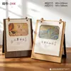 Calendario de Escritorio de Madera 2027 Caja de Regalo con Soporte de Madera y Portabolígrafos, Calendario Promocional Corporativo de Oficina de Negocios de Gama Alta