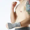 Traje Protector Deportivo de Punto Transfronterizo Protector de Muñeca Protector de Codo Protector de Rodilla Protector de Tobillo Cálido Transpirable Cómodo Protector de Rodilla de Carbón de Bambú