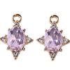 Nuevos accesorios de aleación, conjunto de base de diamante, accesorios de diamantes de imitación ovalados, accesorios de bricolaje para tocados y colgantes de ropa.
