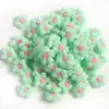 Flores Pompon Tejidas a Mano DIY Accesorios Multicolor Joyería Bolsas Productos Terminados Venta al por Mayor en Stock