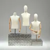 Maniquí de Medio Cuerpo para Tienda de Ropa, Soporte de Maniquí para Hombre, Exhibidor de Maniquí para Tienda de Ropa para Hombre