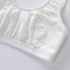 Roupa íntima para estudantes do Ensino Fundamental, estudantes do Ensino Fundamental II e estudantes do Ensino Médio em seu período de desenvolvimento, algodão estilo top faixa anti-volume para meninas