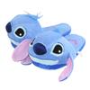 Pantuflas de Algodón de Peluche de Dibujos Animados Stitch para Interiores Casa Stitch Pareja Zapatos de Algodón Calientes Zapatos de Piso de Invierno