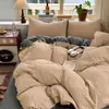 Juego de Cama de Cuatro Piezas Algodón Puro Nuevo Estilo 2026 Sábana de Cama Completamente de Algodón Funda Nórdica Funda de Almohada Dormitorio de Estudiante Juego Individual de Tres Piezas 3