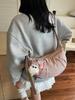 Bolsa Nicho Leve para Mulheres 2025 Nova Bolsa de Ombro Versátil Pregueada de Corno Estilo Casual Preguiçoso Transversal Bolsa Dumpling