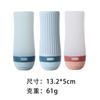 Produto Popular Transfronteiriço: Frasco Dispensador de Silicone de Grau Alimentício, Conjunto Portátil para Viagem, Frasco de Armazenamento Multifuncional para Cosméticos e Cremes