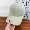 Gorra de Béisbol Bordada de Algodón Lavado Estilo Coreano para Mujer, Sombrero de Sol Versátil de Moda para Primavera y Otoño con Ala Ancha, Gorra de Béisbol para Adelgazar el Rostro para Hombre