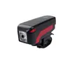 Farol Inteligente com Toque para Bicicleta Luz para Ciclismo ao Ar Livre Carregamento USB Luz de Buzina Lanterna T6 Brilhante Equipamento de Ciclismo