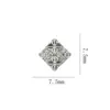 Buccellati Manicura Joyería de Circonita Lujo Ligero Estilo Retro Trébol de Cuatro Hojas Corazón Diamante para Uñas Super Brillante Accesorios Venta al por Mayor