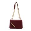 Bolsa de moda texturizada retrô 2025 Nova moda estilo ocidental Cor sólida Bolsa de ombro simples Bolsa transversal Estilo ocidental Bolsa quadrada pequena