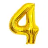 Globo Digital de Papel de Aluminio de 40 pulgadas Forma de Set de Cumpleaños Suministros de Decoración para Fiestas Globos con Números de Cumpleaños Venta al por Mayor