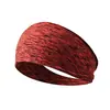 Diadema Deportiva Europea y Americana Yoga Absorbente de Humedad Secado Rápido Absorbente de Sudor Diadema para Correr Fitness Color Alta Elasticidad Pañuelo para la Cabeza