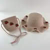 Novo Chapéu de Palha Cereja Infantil Chapéu de Sol de Verão Chapéu de Sol para Férias na Praia Viagem Chapéu de Sol Proteção Solar Chapéu de Roupa para Menina