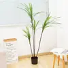 Árvore de simulação planta bonsai planta em vaso shopping center escritório sala de estar decoração flor flor artificial planta verde banana de viajante atacado