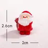 Adornos para Caja de Regalo de Santa Claus Transfronteriza, Decoraciones Artesanales de Resina DIY con Escena de Nieve, Accesorios, Pequeños Adornos de Escritorio