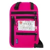 Bolsa Multifuncional para Pasaporte Antirrobo Colgante de Cuello Bolso Cruzado de Hombro Rfid Funda Protectora para Boletos de Avión y Documentos de Viaje Ligero y Delgado