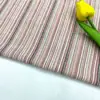 Tela para Camisa de Top con Rayas Irregulares de Algodón Poliéster Hilo Teñido Rayado Tela para Vestido Tela Decorativa para Mantel