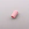 Correa de Silicona con Múltiples Colores Disponibles, Accesorios de Bucle de Imitación de Silicona, 7 Secciones, Adecuada para Diversas Correas de Vasos de Plástico y Cordones
